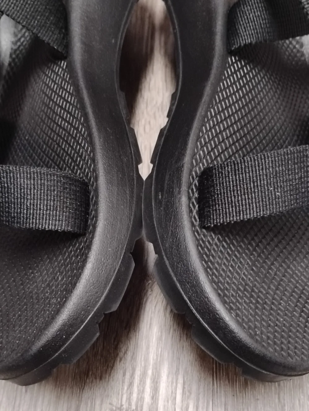 Chaco Black Strappy Sandals